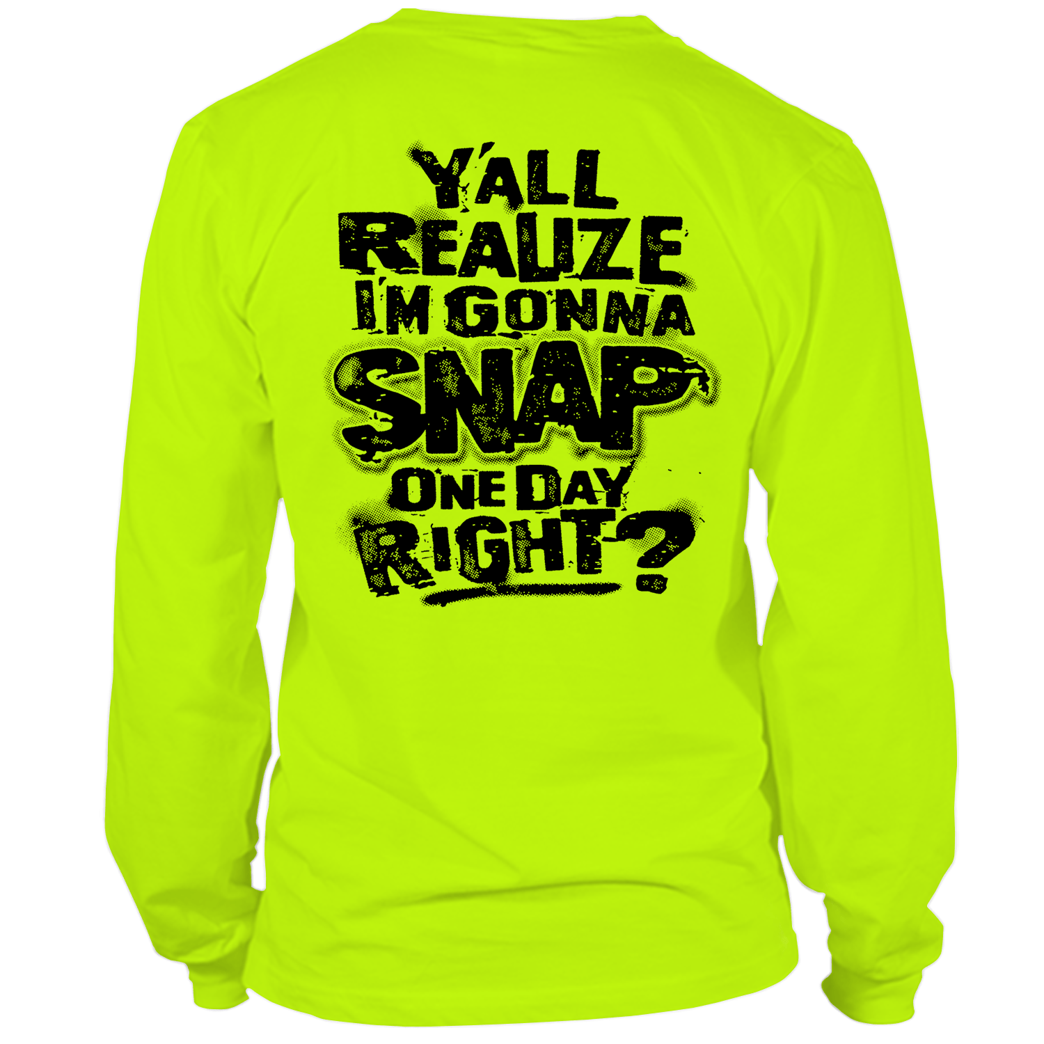 Snap - Long Sleeve Hi-Vis T-Shirt