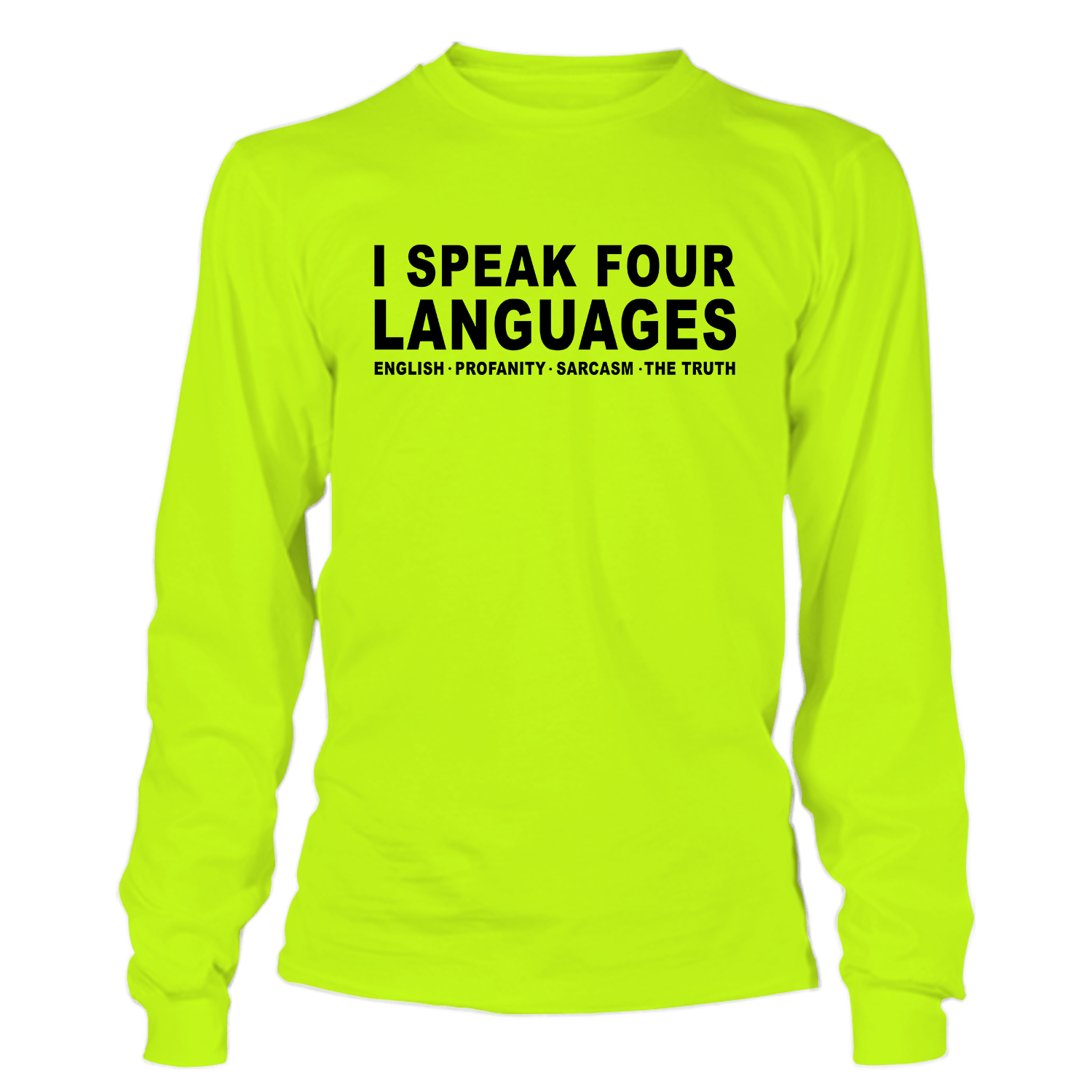 Four Languages - Hi-Vis Long Sleeve