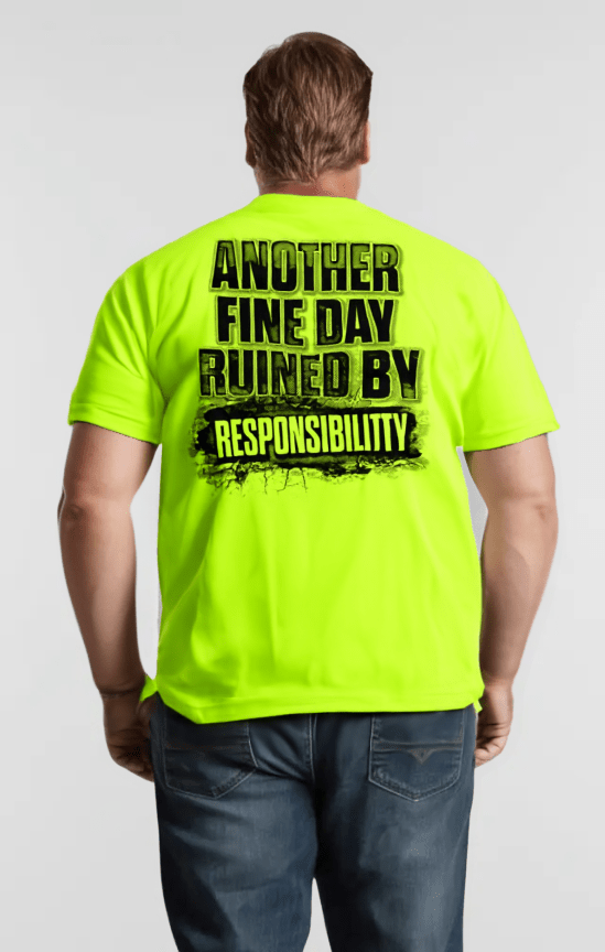 Welfare - Safety Yellow Pocket T-Shirt