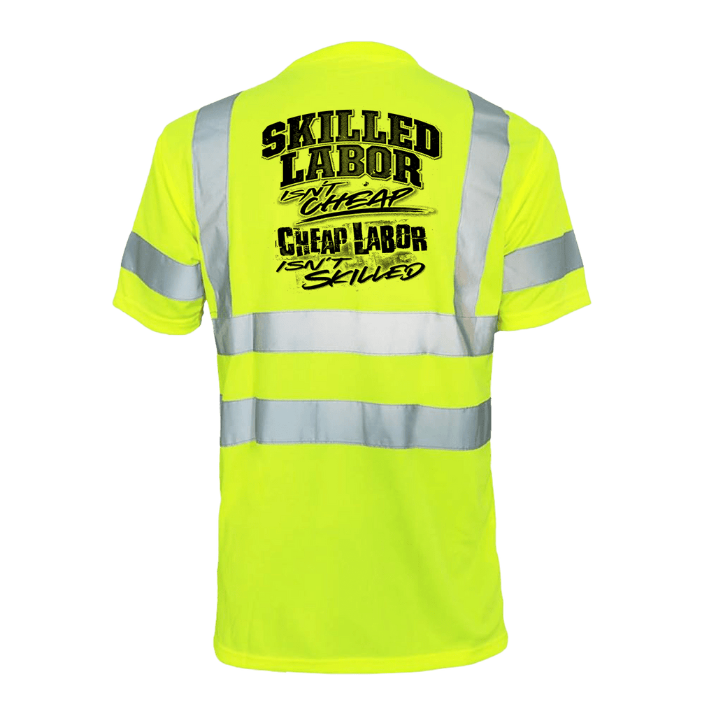Skilled Labor - Reflective Safety T-Shirt