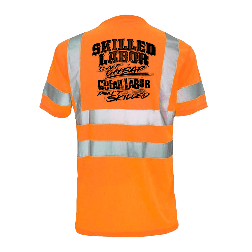 Skilled Labor - Reflective Safety T-Shirt