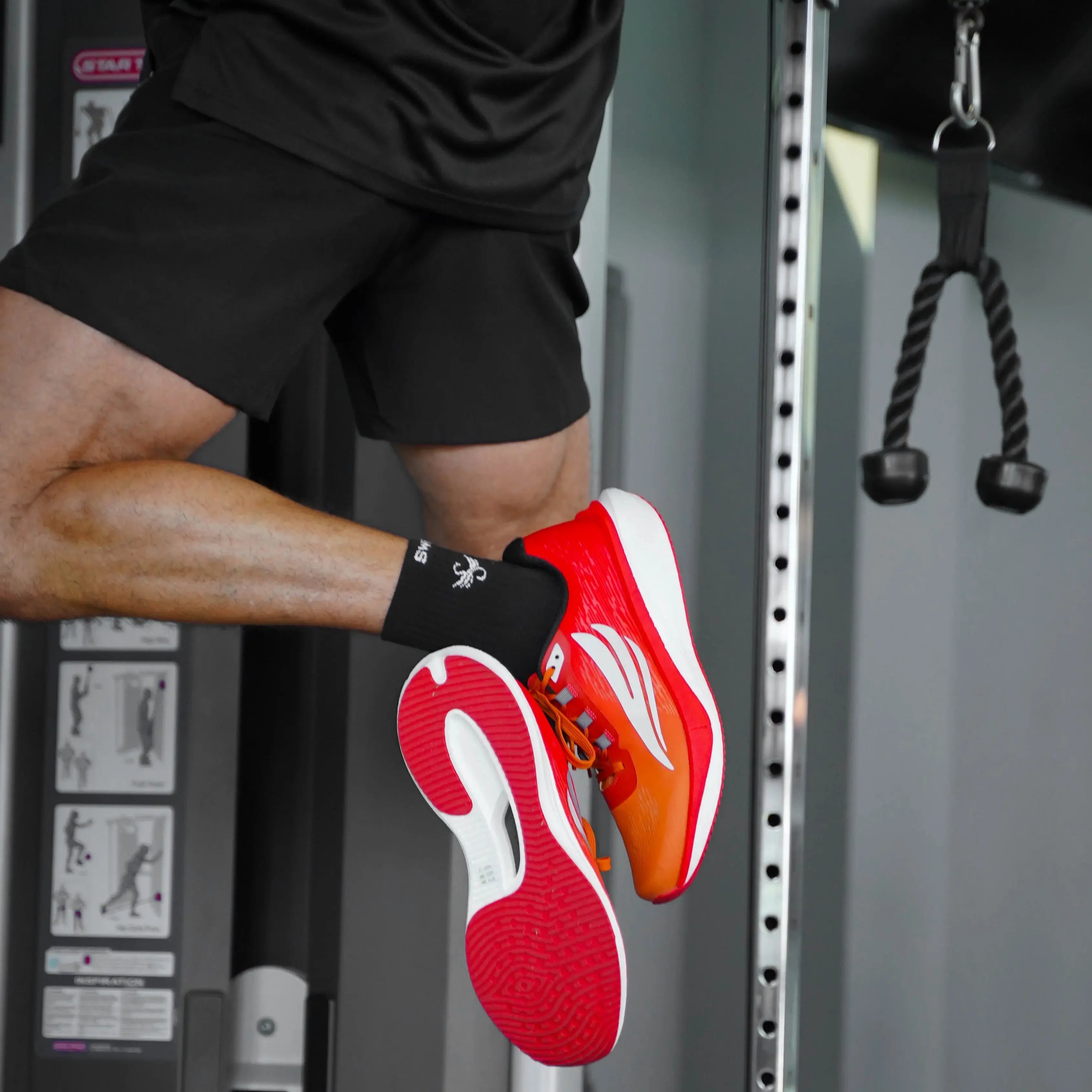 HORUS Orange Men Running Shoe Swift Running