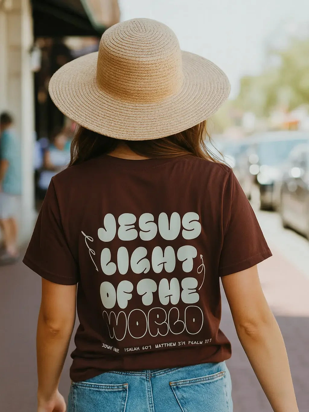 Jesus Light of the World classic tee Blessing Clothing