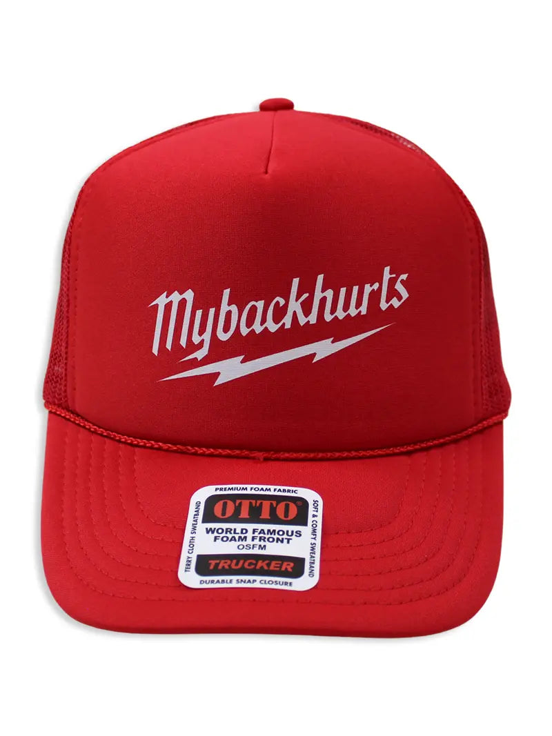 MyBackHurts Trucker Hat Luckless Outfitters