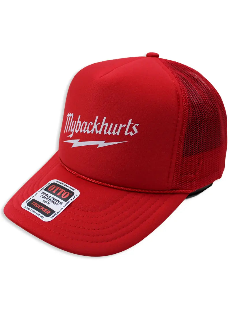 MyBackHurts Trucker Hat Luckless Outfitters