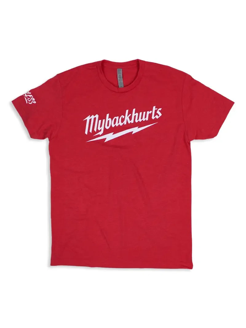 MyBackHurts Humor Tee Luckless Outfitters