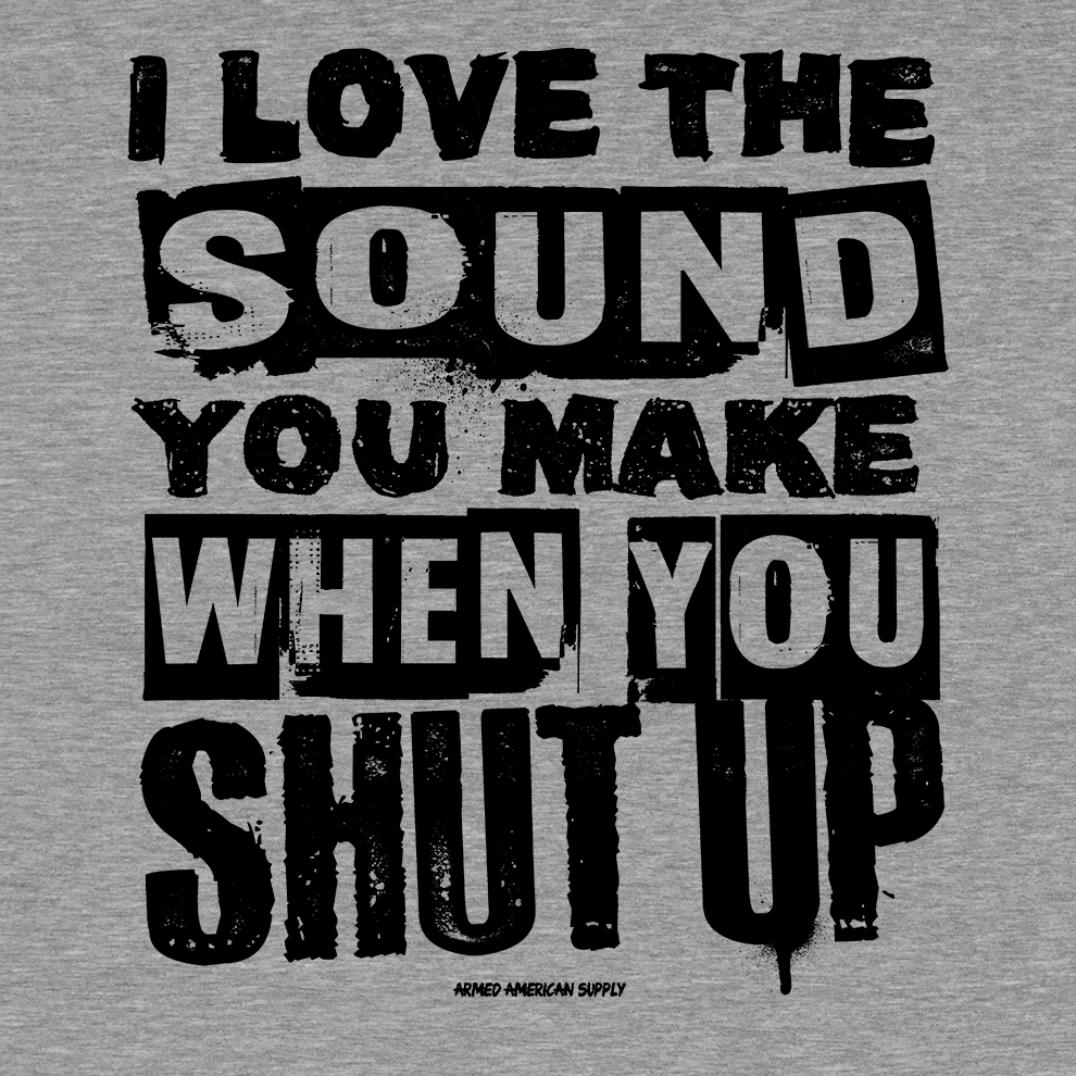 Shut Up - Long Sleeve Hi-Vis T-Shirt