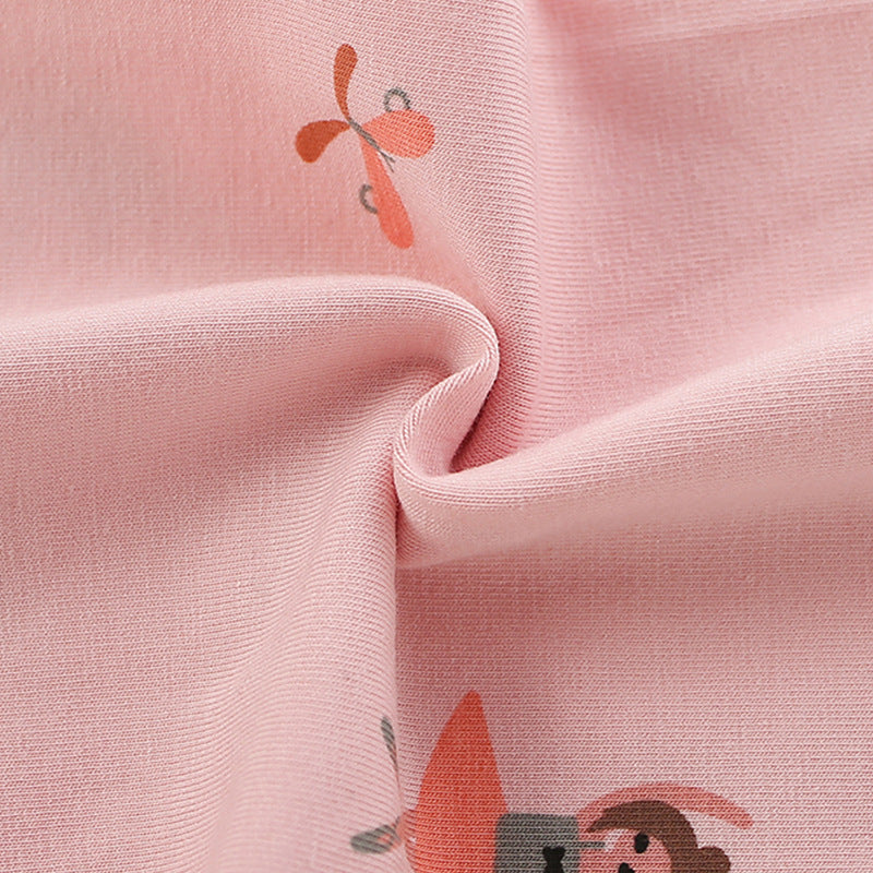 Autumn Arrival Baby Kids Girls Cartoon Ballerina Cute Pants