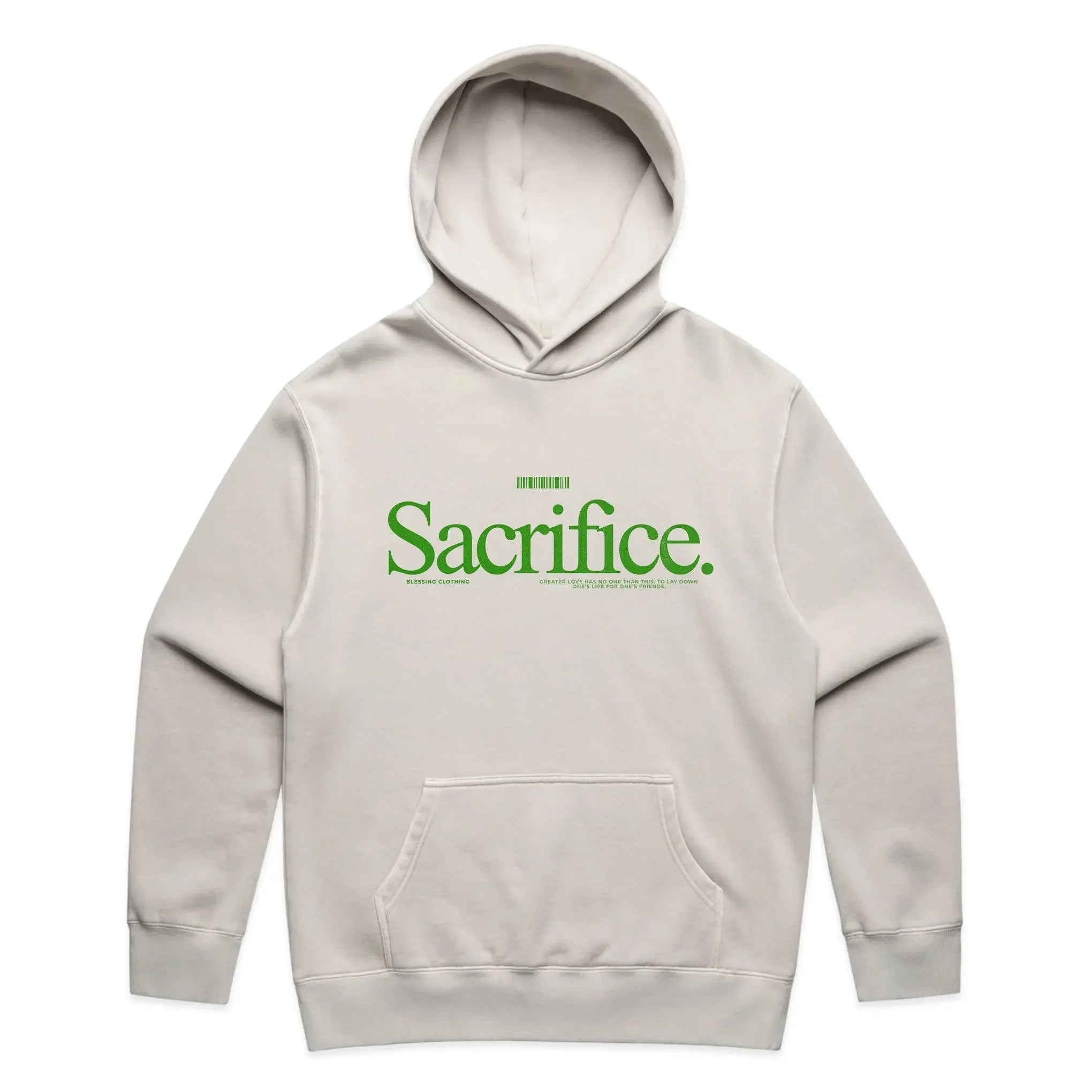 Relax Faded Hood Greater love Blessing Clothing