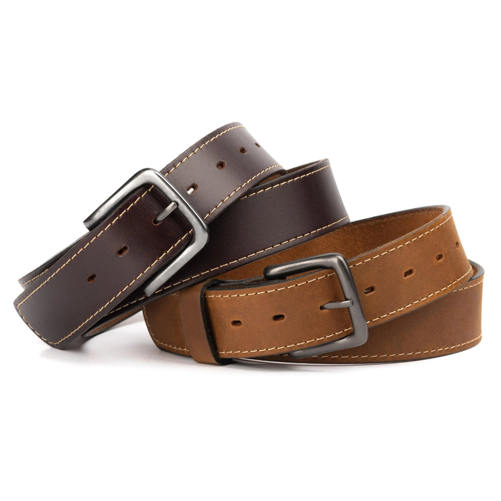 The Outrider Leather Belt Main Street Forge