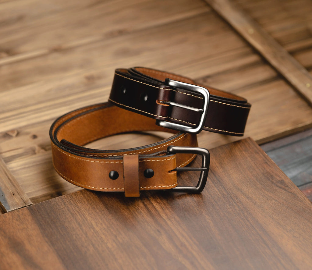 The Outrider Leather Belt Main Street Forge